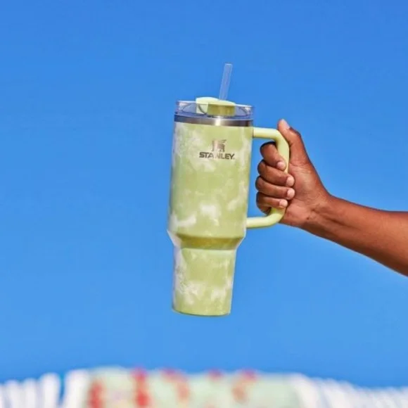 NWT Stanley Quencher H2.0 FlowState Tumbler 40oz (Citron) - Picture 5 of 8